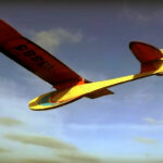 Vol de pente avec le planeur vintage Leprechaun
